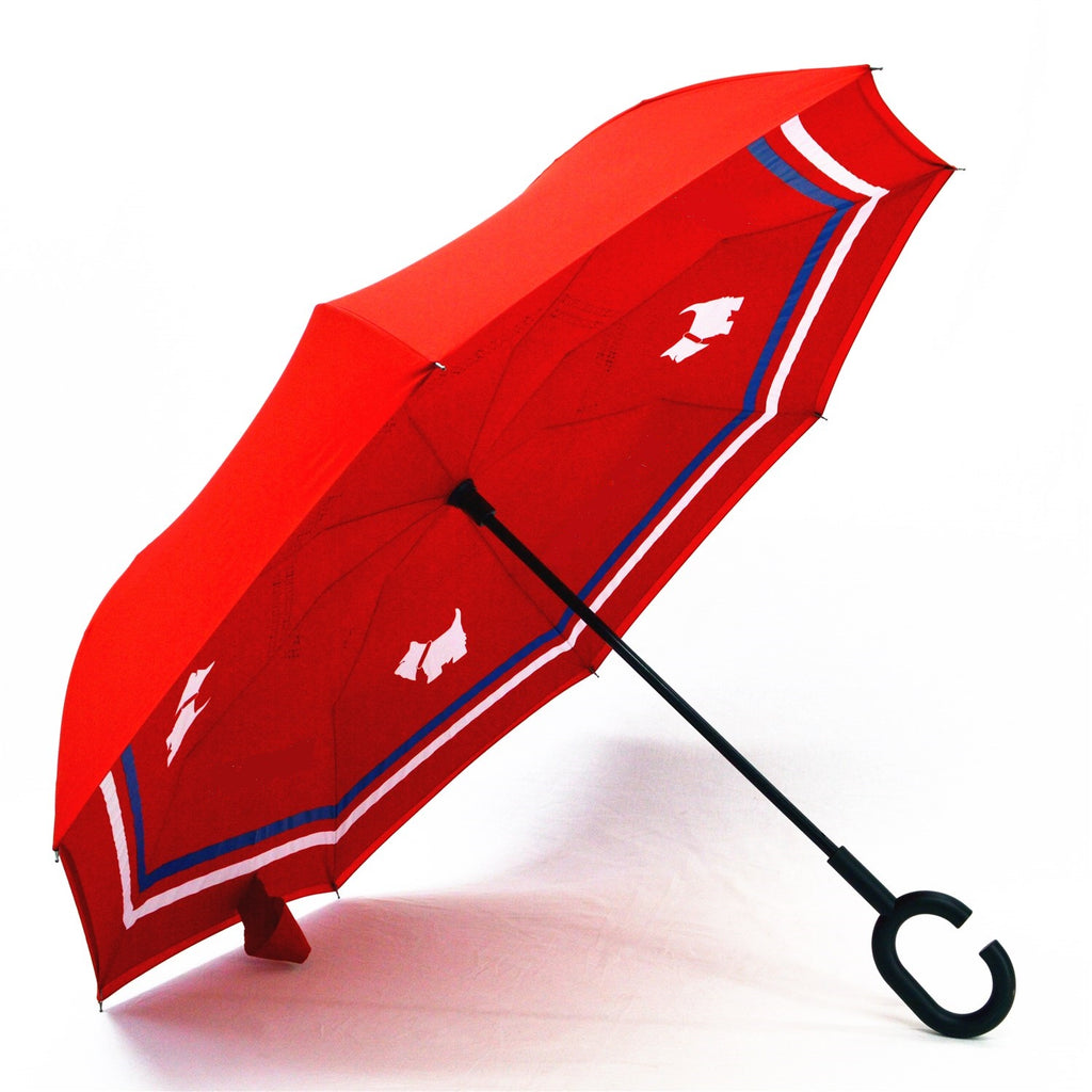 KS-3805 Reverse double layers Stick Umbrella