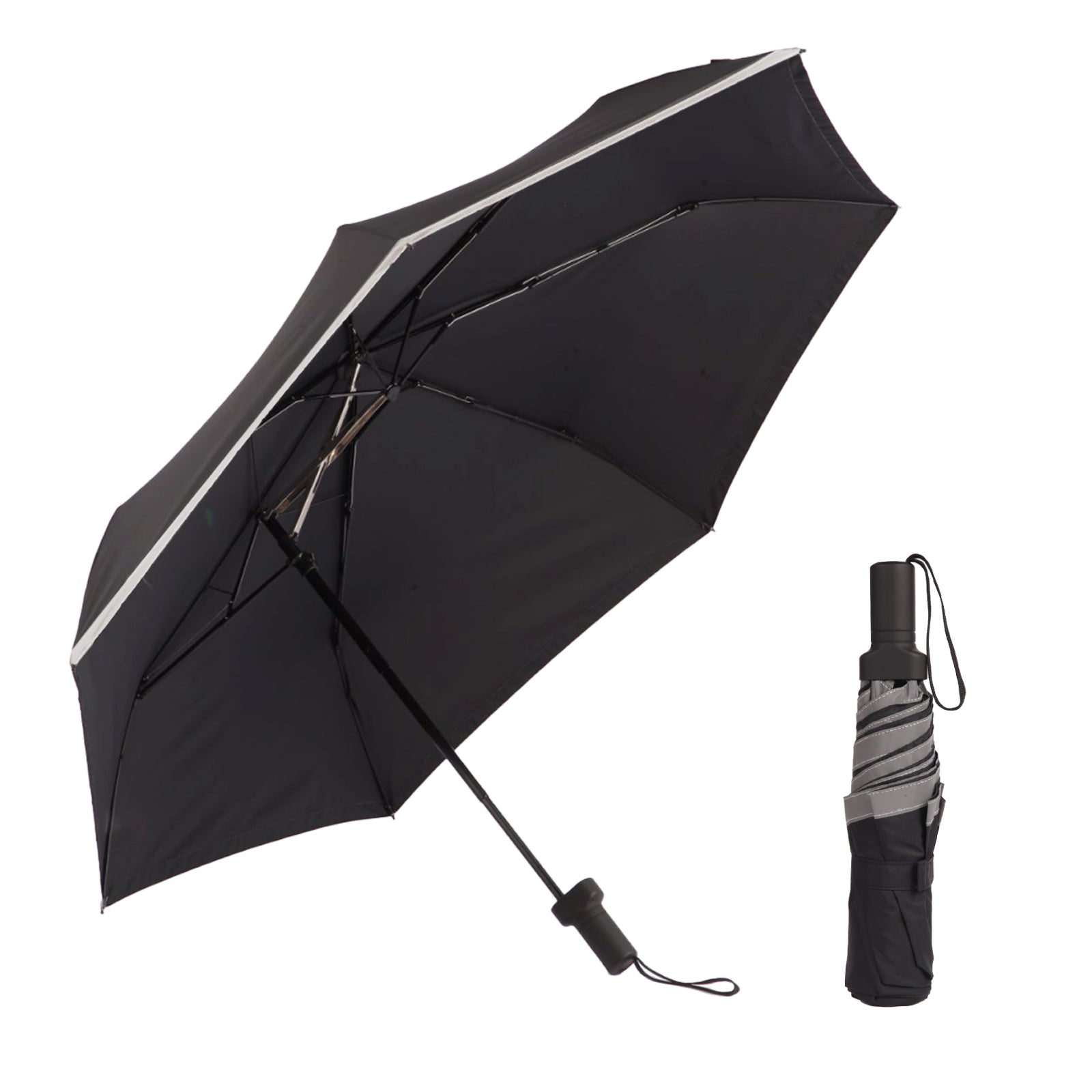 KF-3723 - B Patented SideShaft Folding Umbrella (Traveller Size with Wind Resistant)