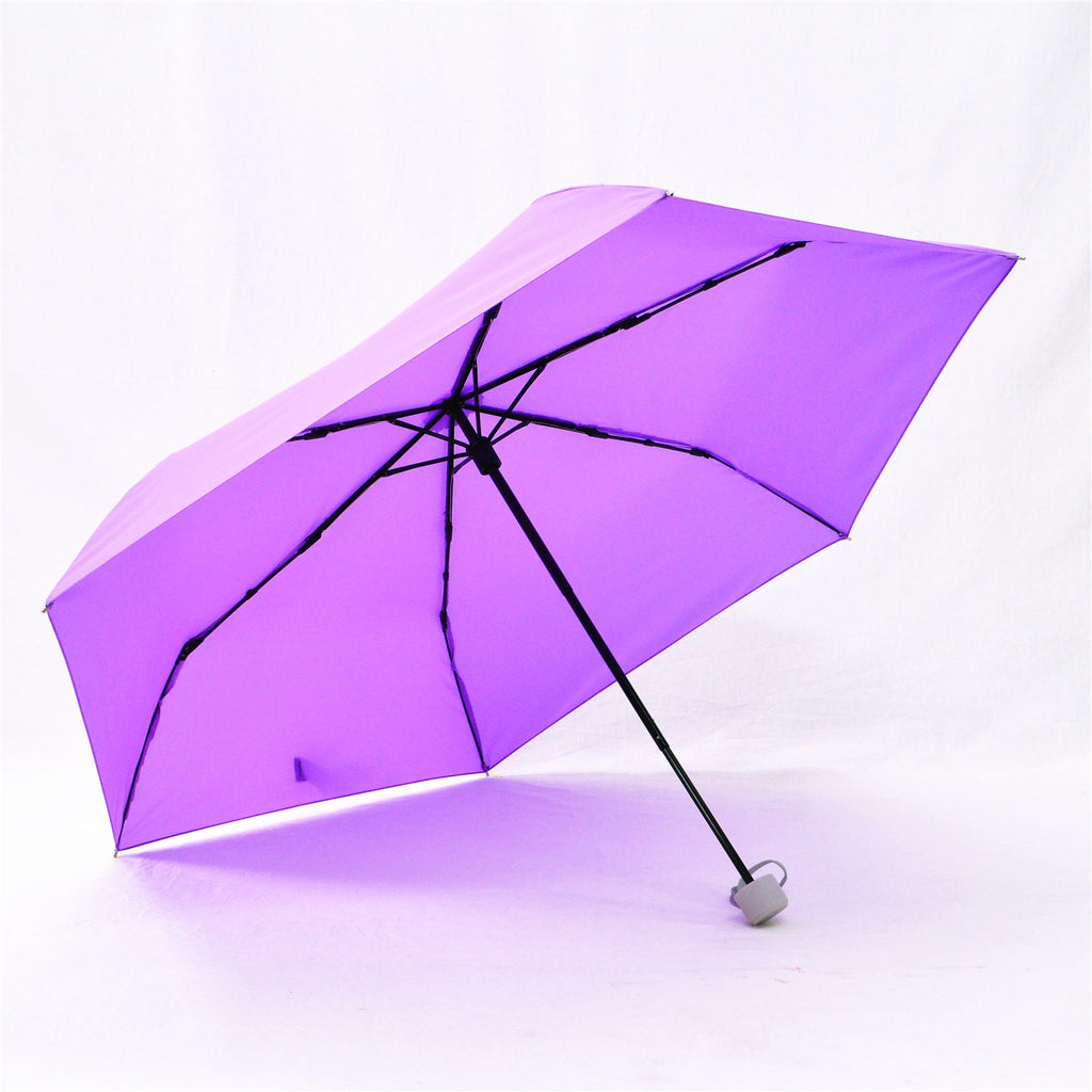KF-3377B 3 Fold Light Weight Umbrella with Tube Shape Zipper Pouch