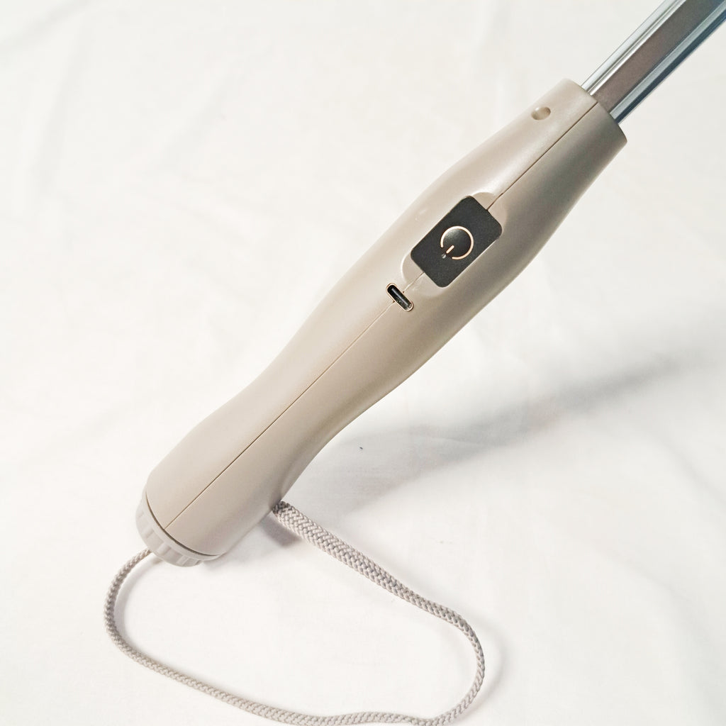 KS-3717 Stick Safety Fan Umbrella with C type USB charge