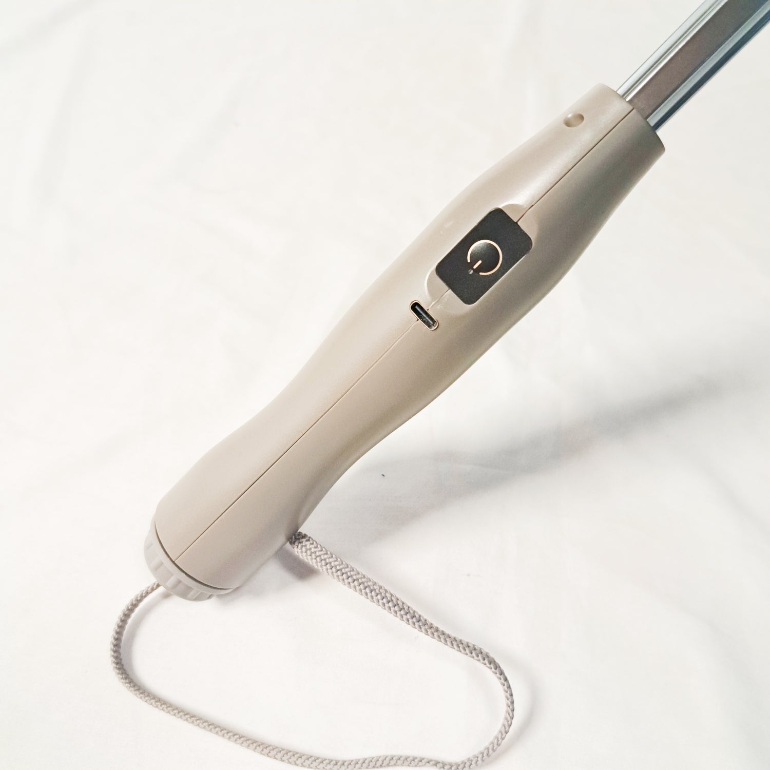KS-3717 Stick Safety Fan Umbrella with C type USB charge