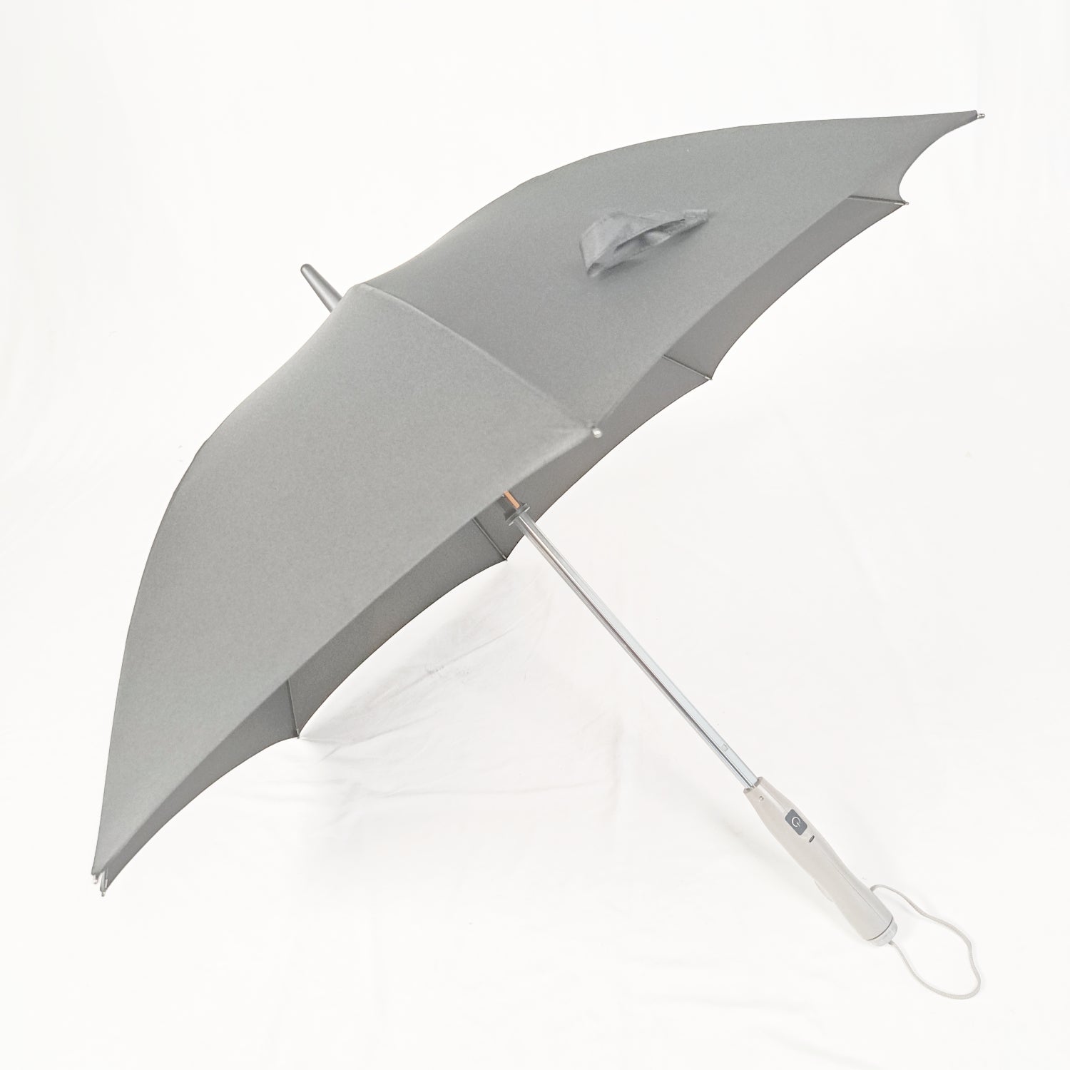 KS-3717 Stick Safety Fan Umbrella with C type USB charge