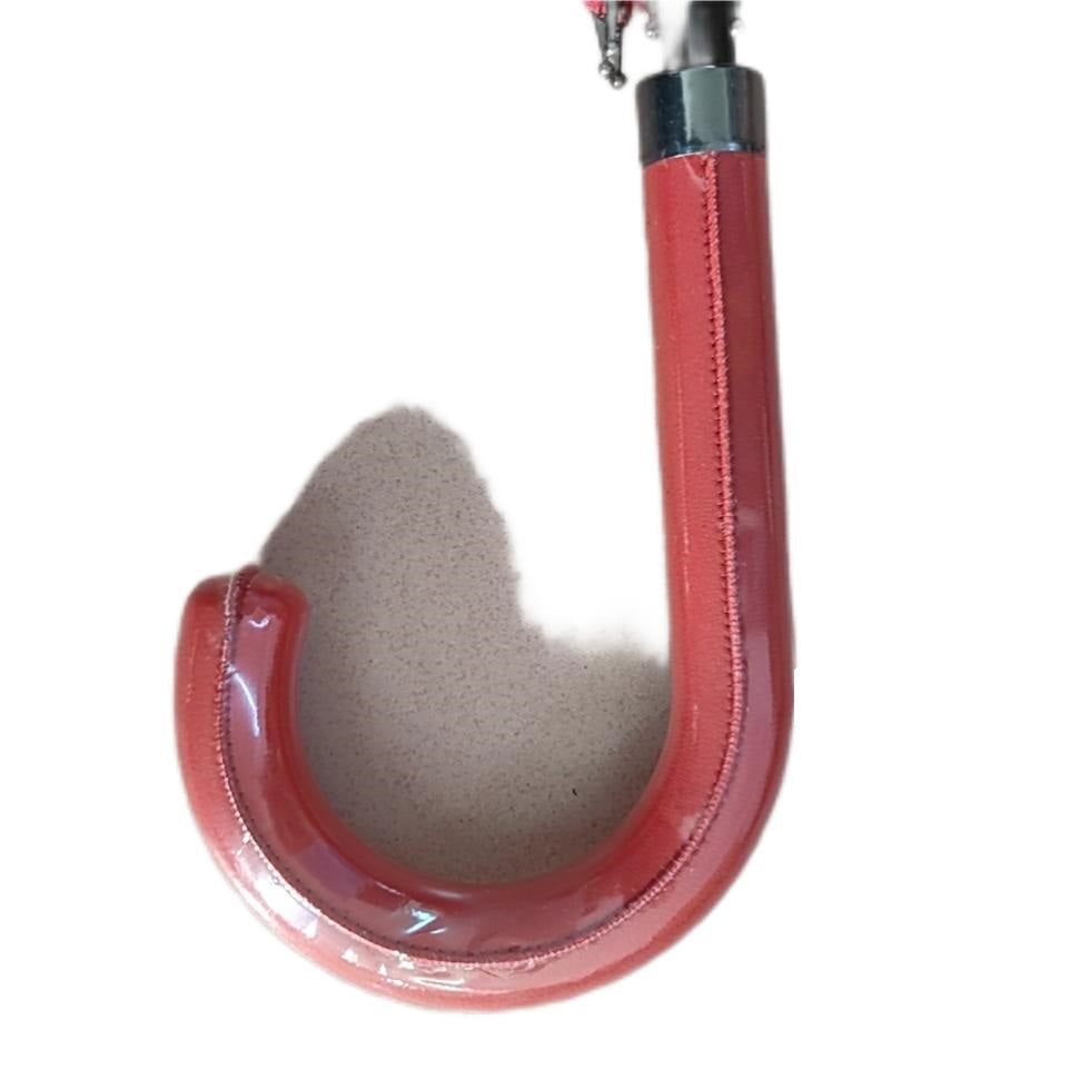 KS-3644 Stick Auto Open Umbrella with Imitation Leather Handle