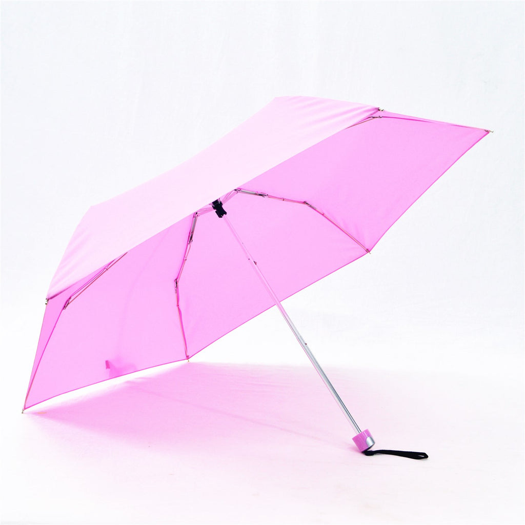 KF-3365B Lightweight Slim Mini Folding Umbrella with fancy pouch