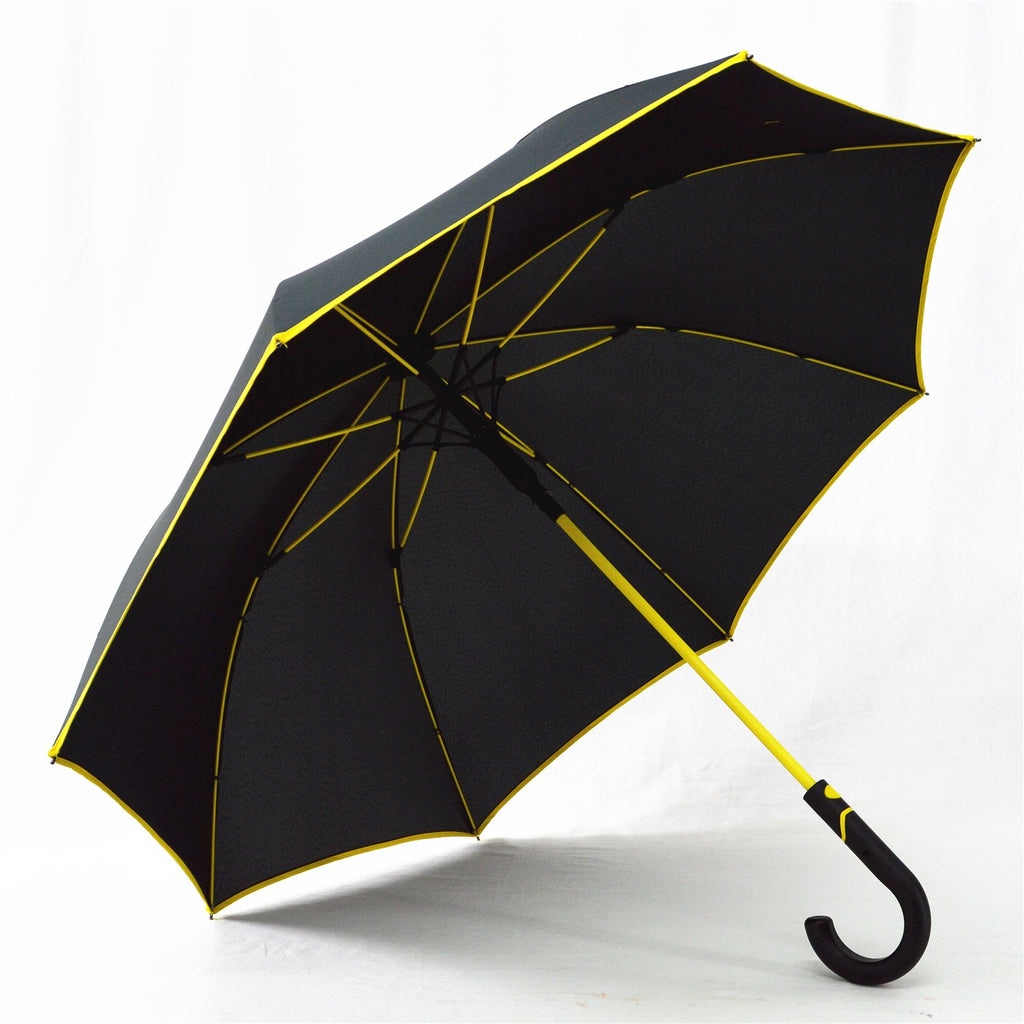 KS-351 stick auto open Umbrella with color trimming