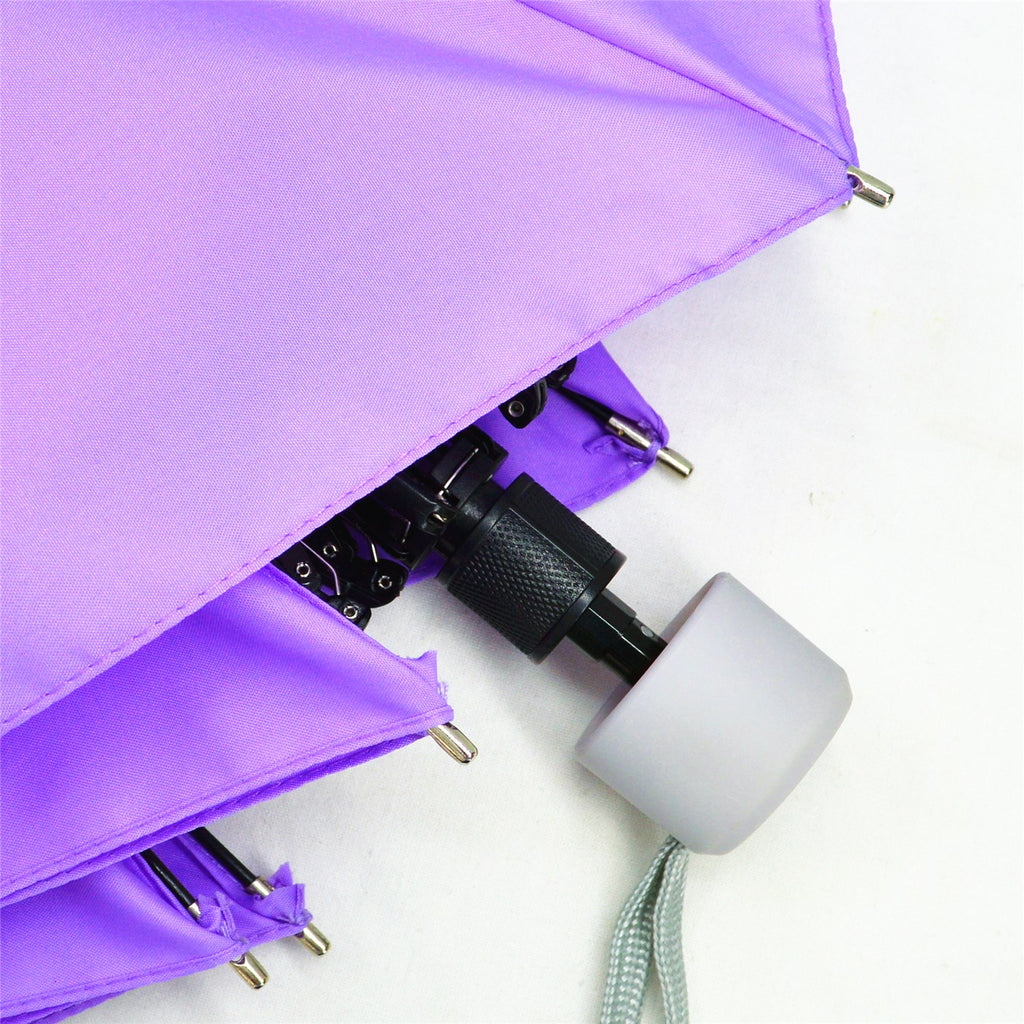 KF-3377B 3 Fold Light Weight Umbrella with Tube Shape Zipper Pouch