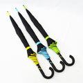 KS-351 stick auto open Umbrella with color trimming