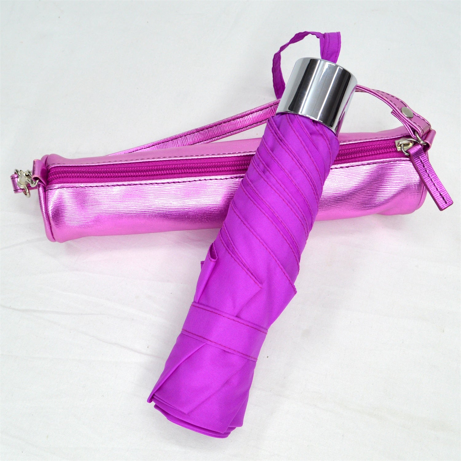 KF-3366 Folding aluminum umbrella with fancy bag