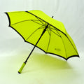 KS-353 Stick Auto Open Umbrella with Color Border