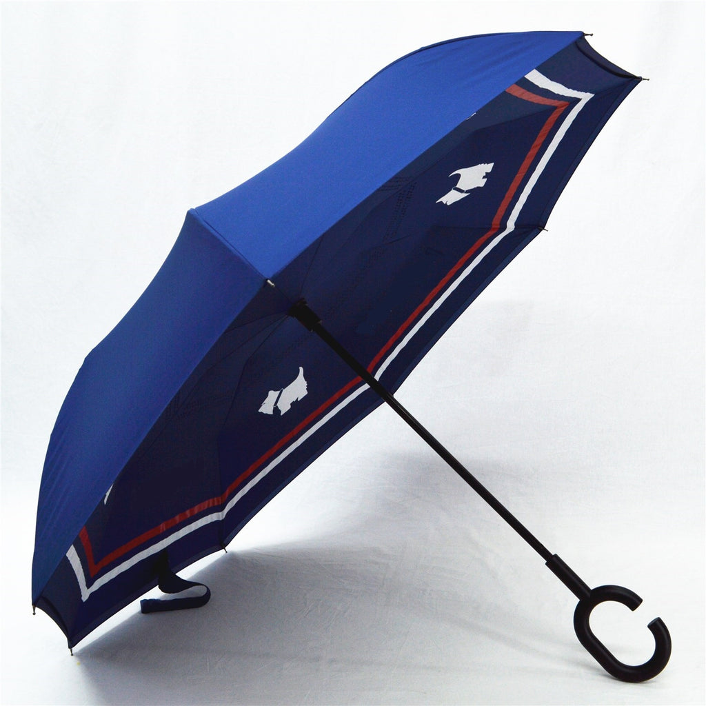 KS-3805 Reverse double layers Stick Umbrella