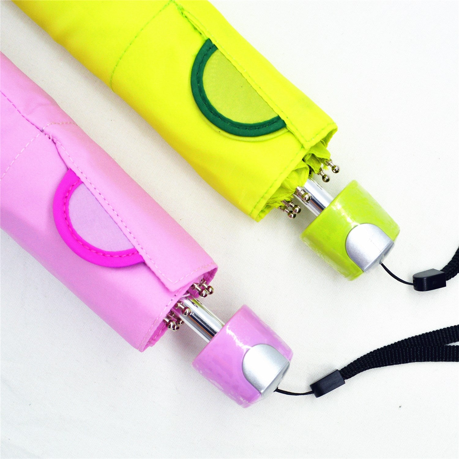 KF-3365B Lightweight Slim Mini Folding Umbrella with fancy pouch