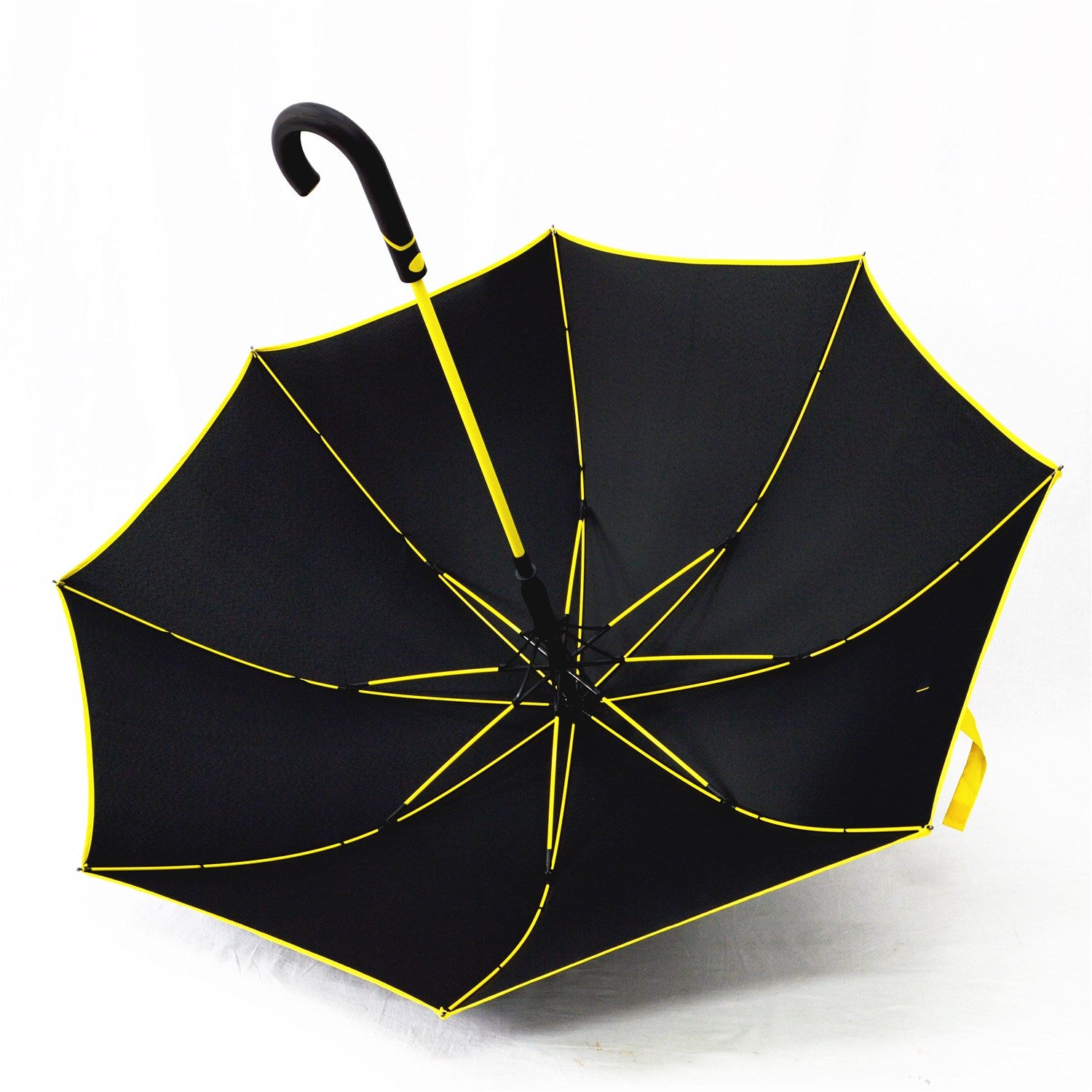 KS-351 stick auto open Umbrella with color trimming