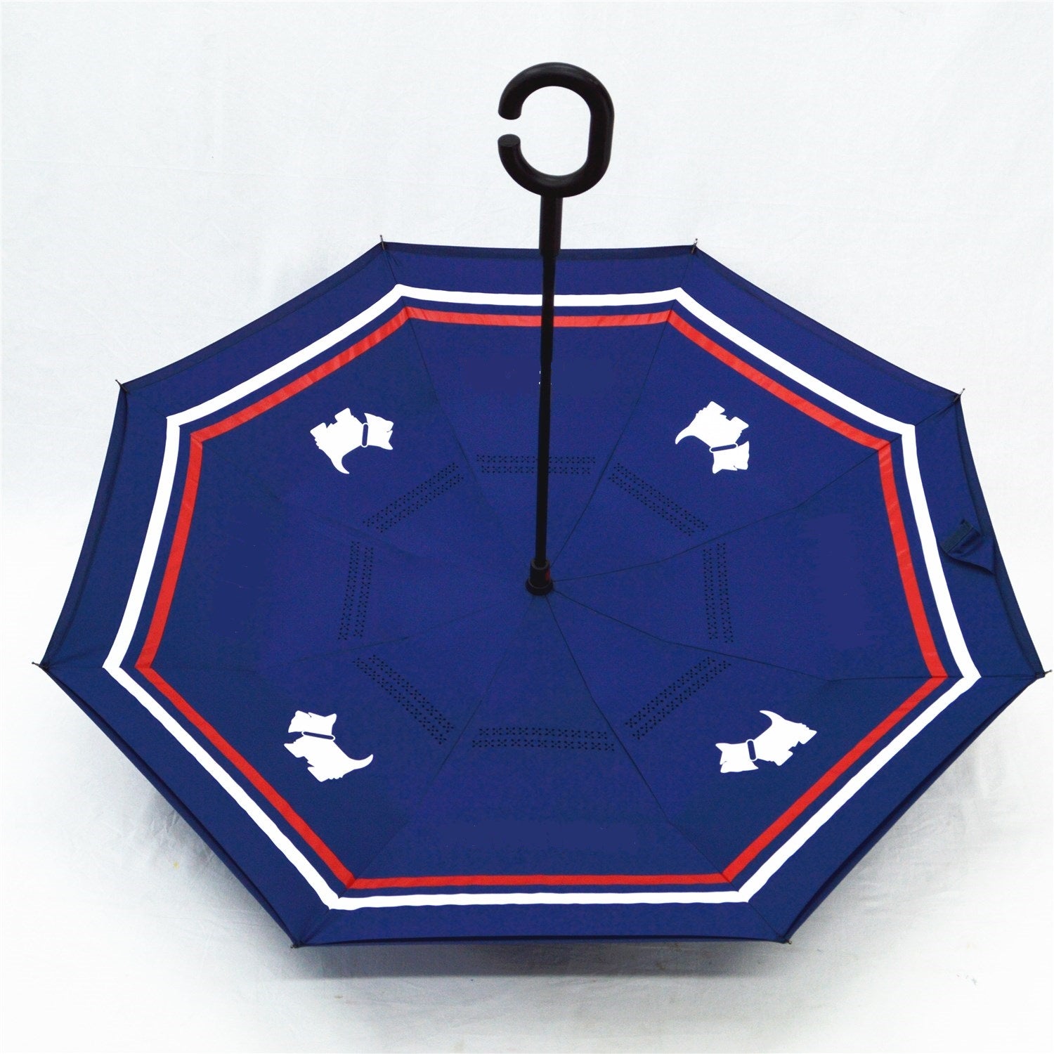 KS-3805 Reverse double layers Stick Umbrella