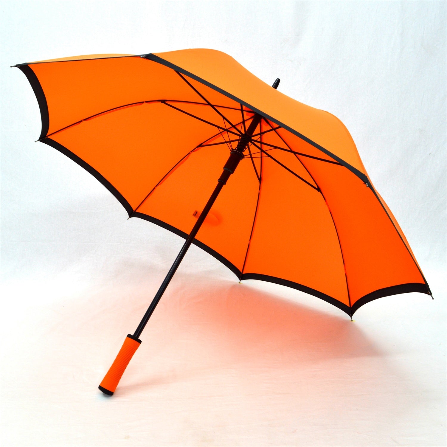 KS-353 Stick Auto Open Umbrella with Color Border
