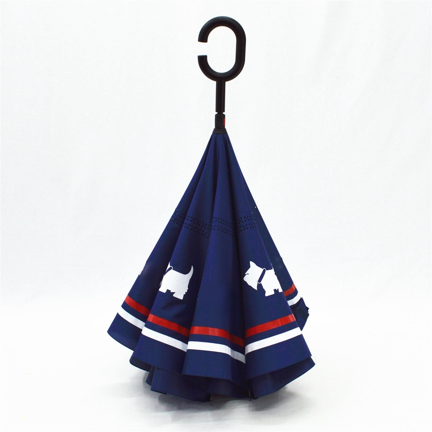 KS-3805 Reverse double layers Stick Umbrella